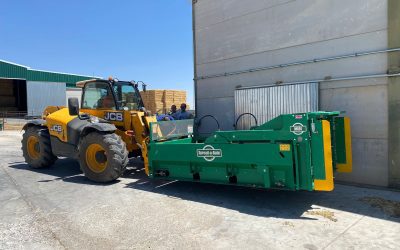 Entrega encamadora Spread-a-Bale